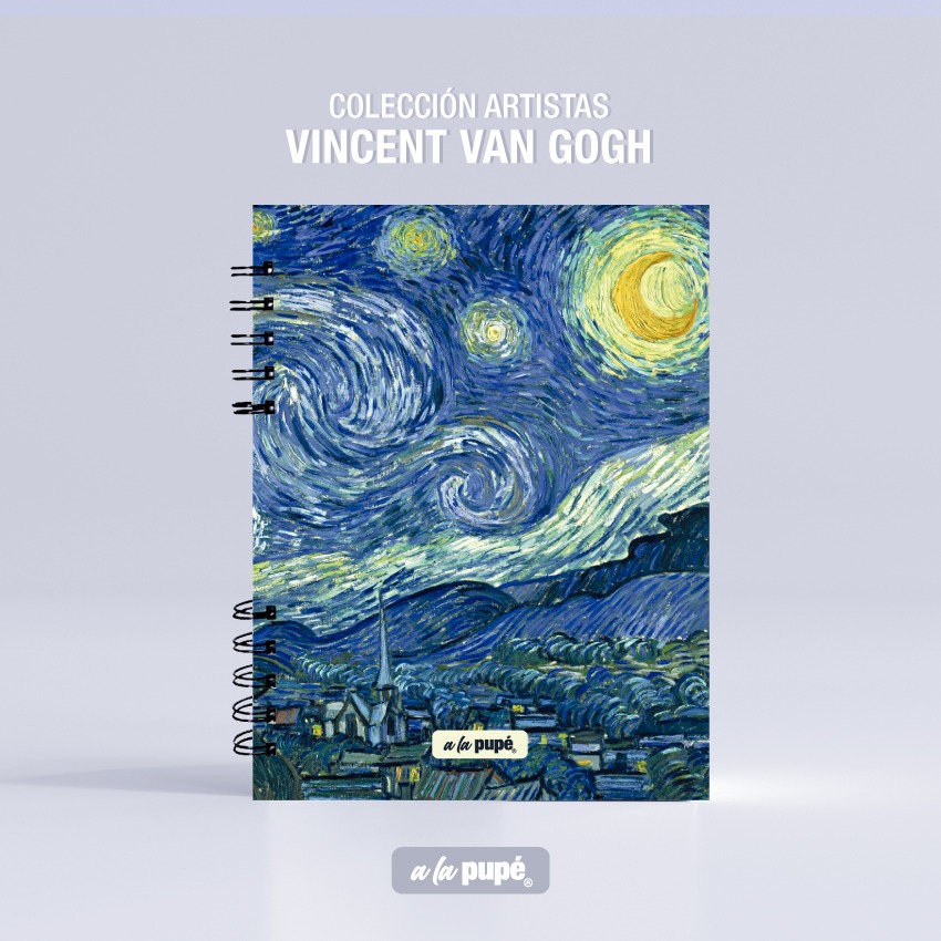 Agenda perpetua, semanal. - La noche estrellada.