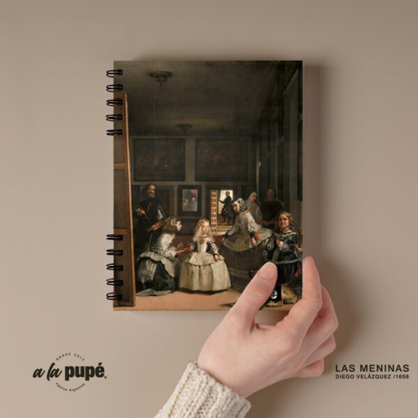 Las meninas. Velázquez. Cuaderno con anillo.