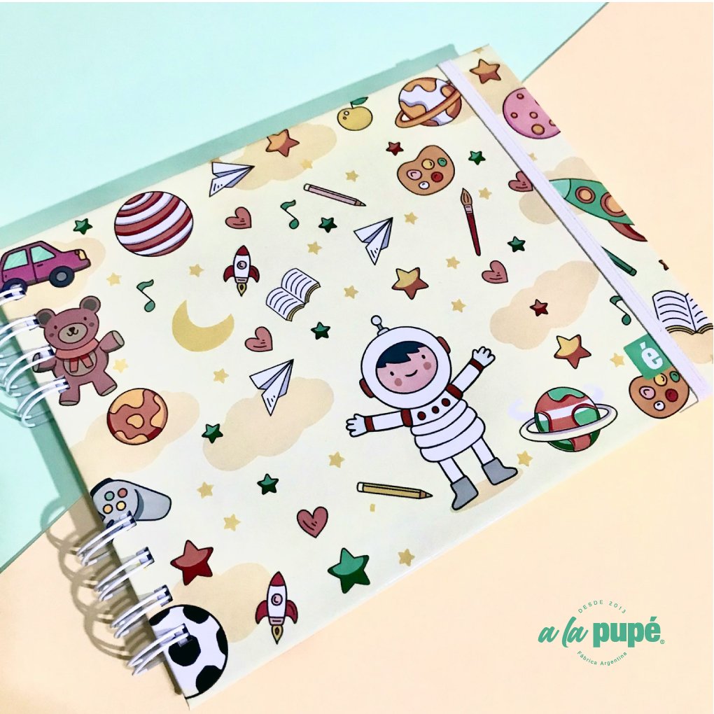 Block para niños c/anillo 21x15cm. - KIDS #3