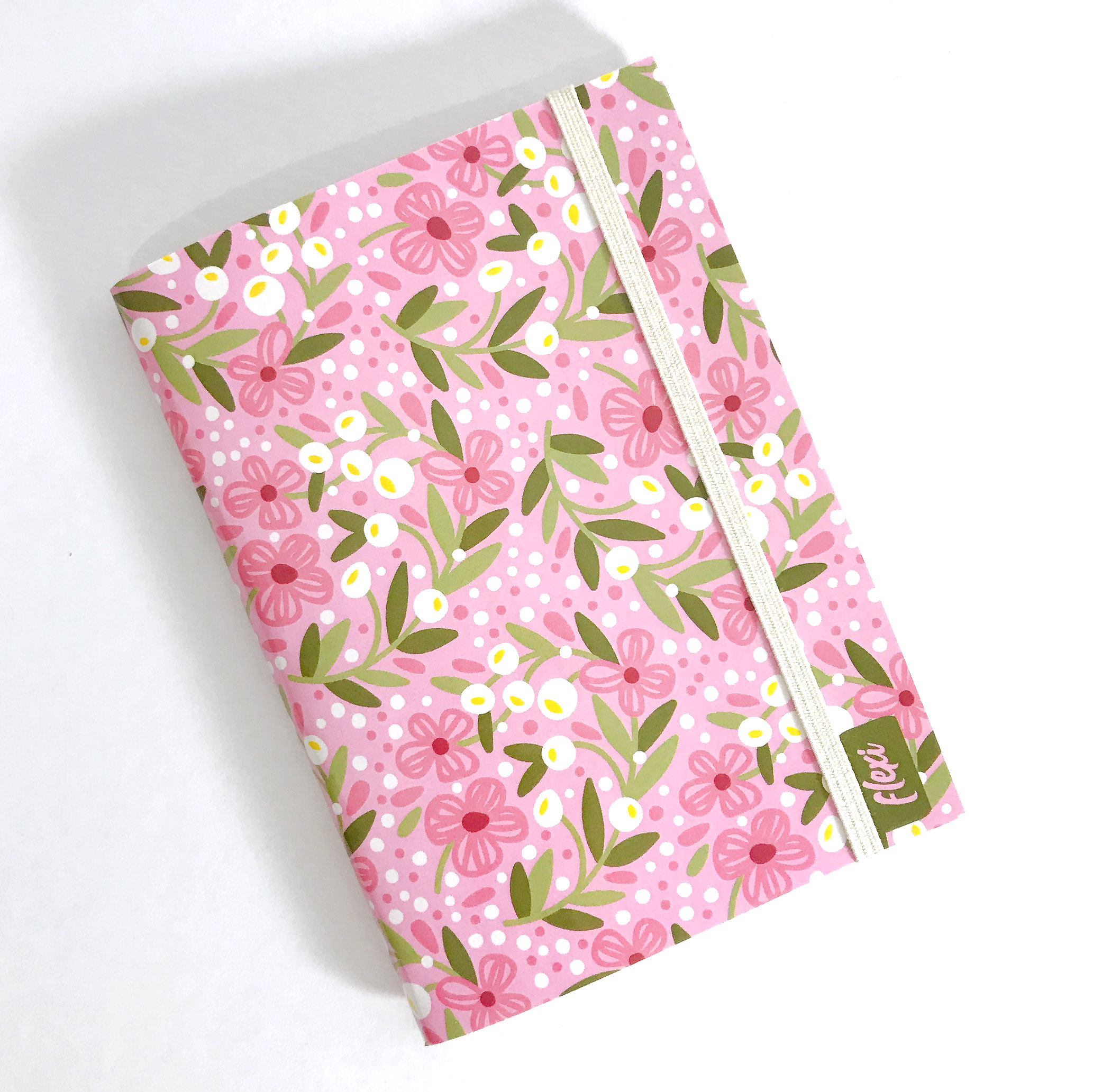 Cuaderno Flexi abrochado 14.5x20 - Floreado 4.1
