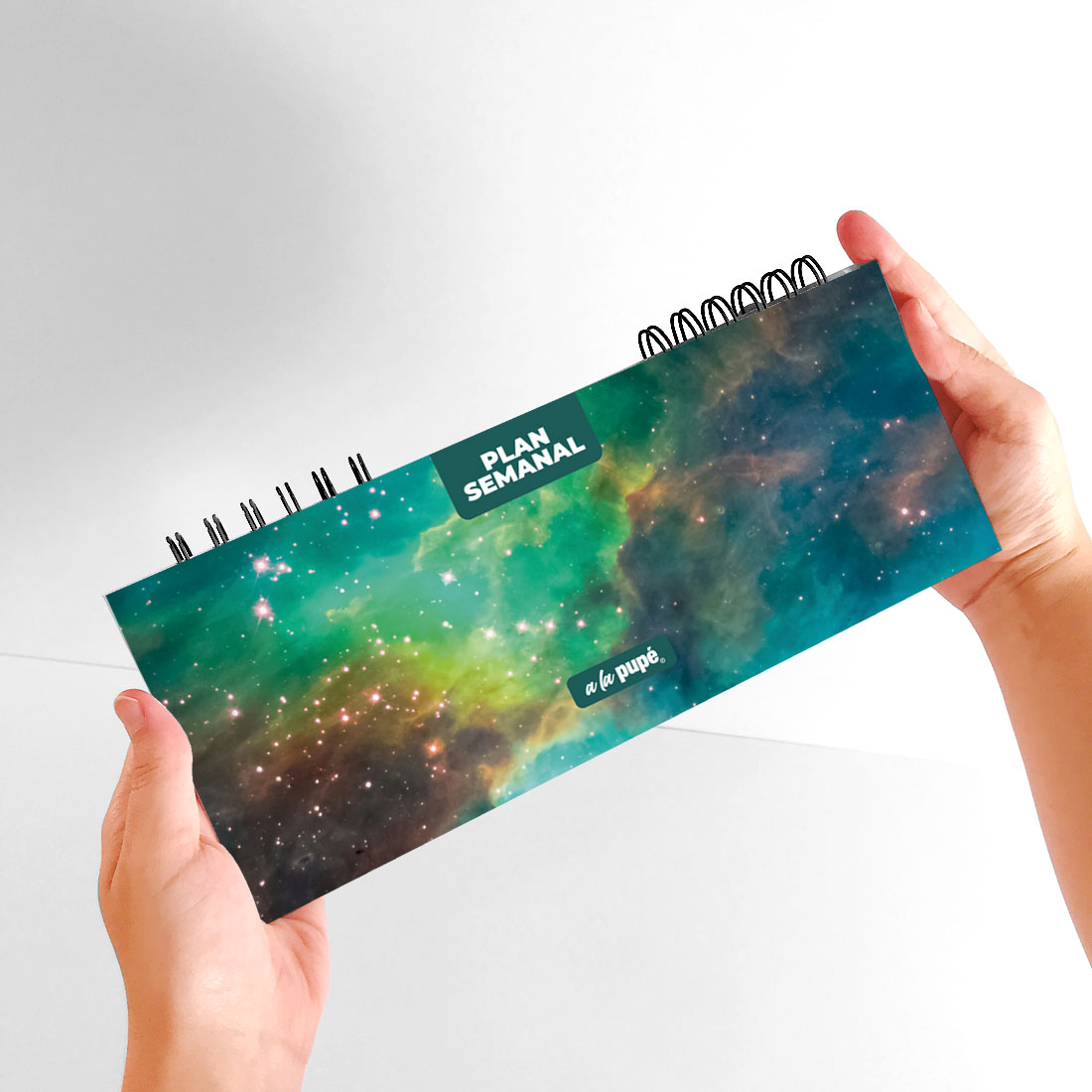 Planificador semanal c/anillo - Galaxias 2.25