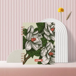 Cuaderno c/anillo 15x21 - Floreado 21.25