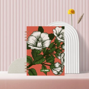 Cuaderno c/anillo 15x21 - Floreado 23.25