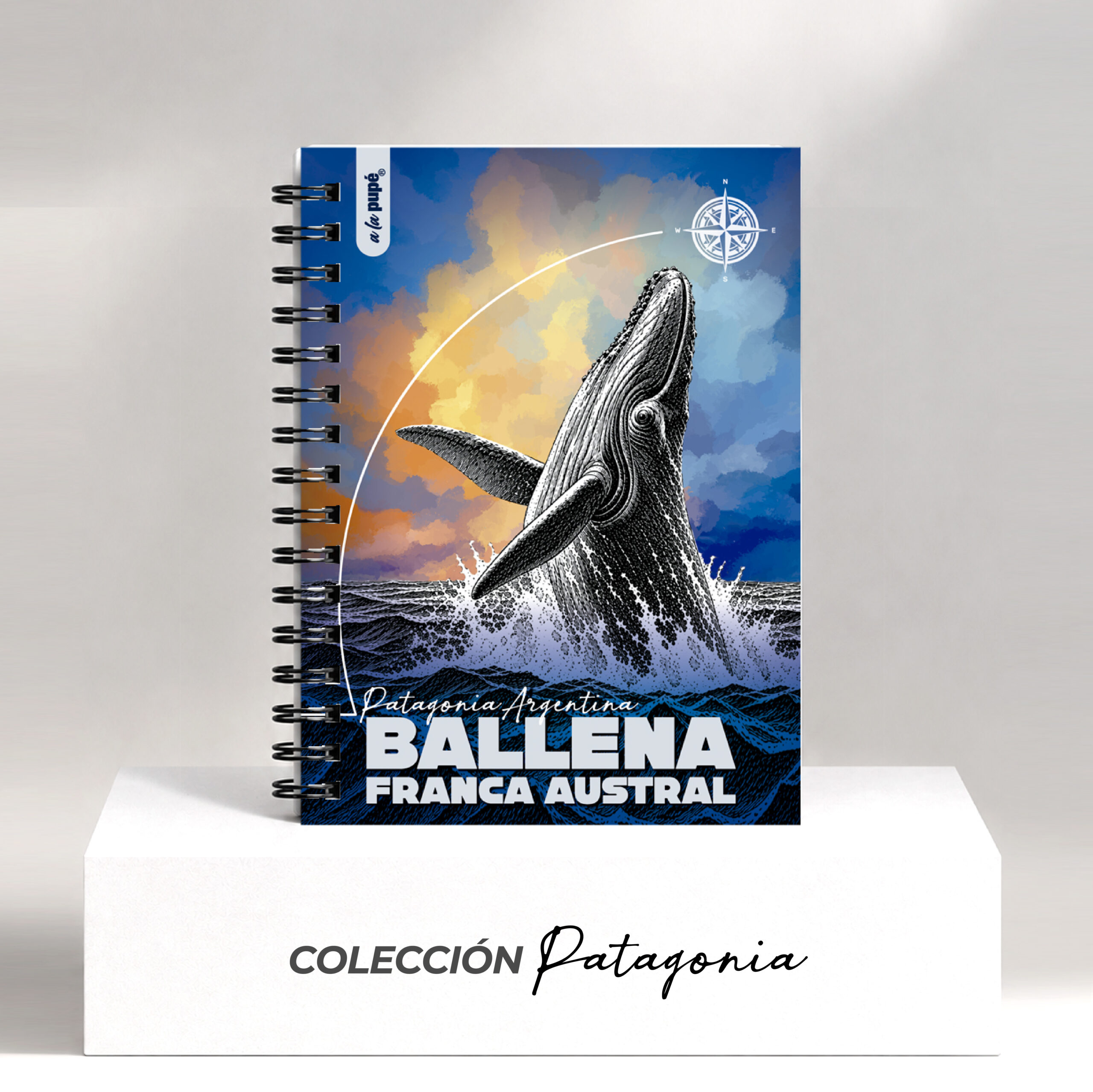 Cuaderno c/anillo 15x21 - BALLENA - Imagen 2